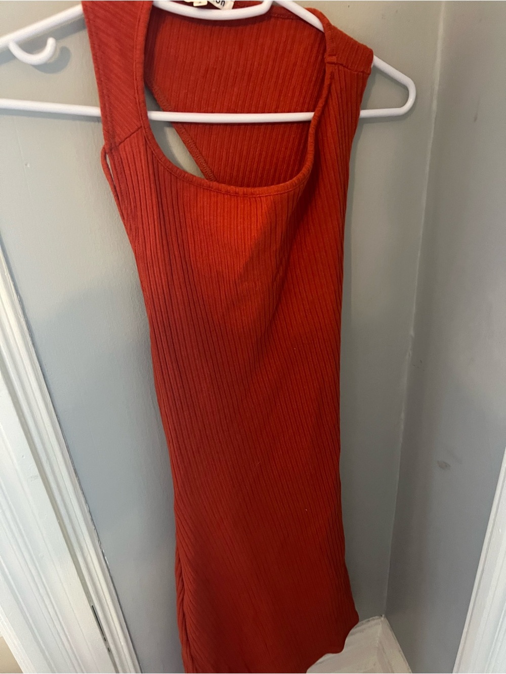 Reformation Open Back Ribbed Mini Dress - Picture 4 of 6